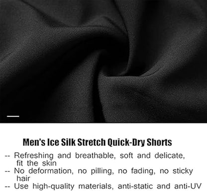Men's Ice Silk Stretch Quick-Dry Shorts
