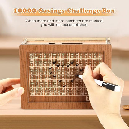 Wooden Money Piggy Bank