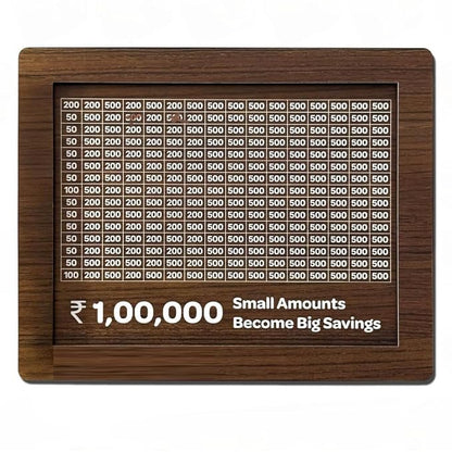 Wooden Money Piggy Bank