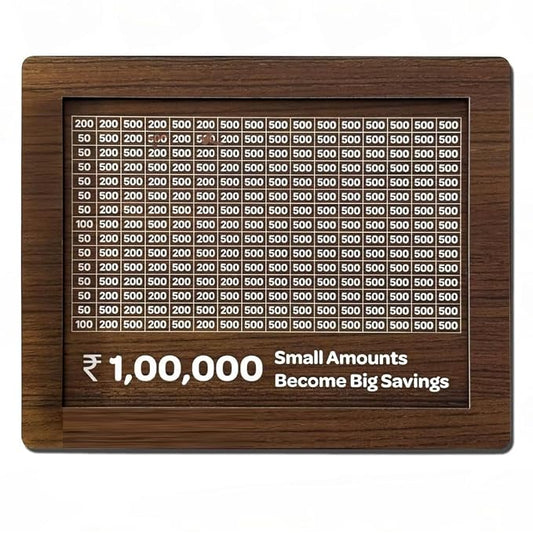Wooden Money Piggy Bank