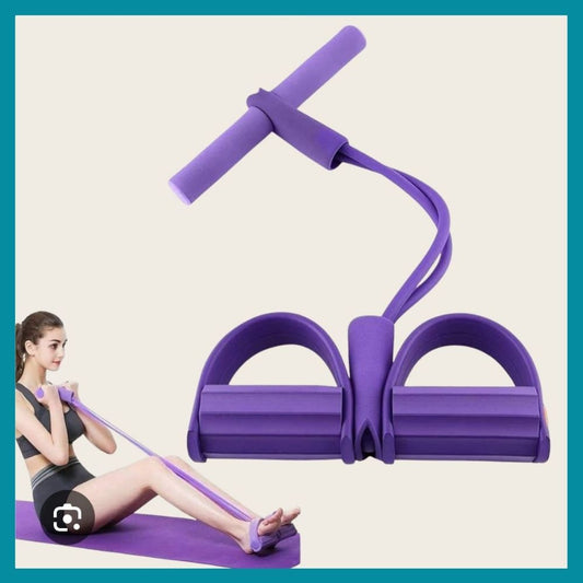 8 tube Multifunction Pedal Resistance Band Trainer